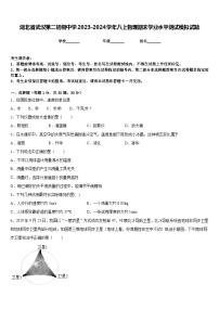 湖北省武汉第二初级中学2023-2024学年八上物理期末学业水平测试模拟试题含答案