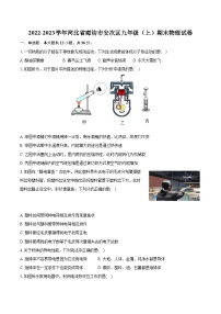 2022-2023学年河北省廊坊市安次区九年级（上）期末物理试卷（含详细答案解析）