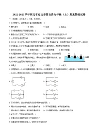 2022-2023学年河北省廊坊市固安县九年级（上）期末物理试卷（含详细答案解析）