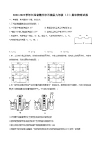 2022-2023学年江西省赣州市石城县九年级（上）期末物理试卷（含详细答案解析）