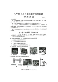 四川省仁寿县2023-2024学年八年级上学期期末物理试题