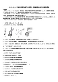 2023-2024学年江苏省物理九年级第一学期期末达标检测模拟试题