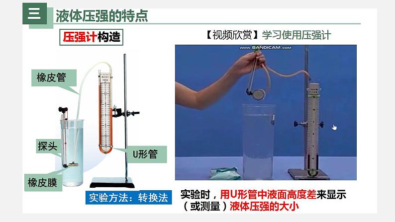 人教版八年级物理下册同步精品备课 9.2液体压强（课件）第6页