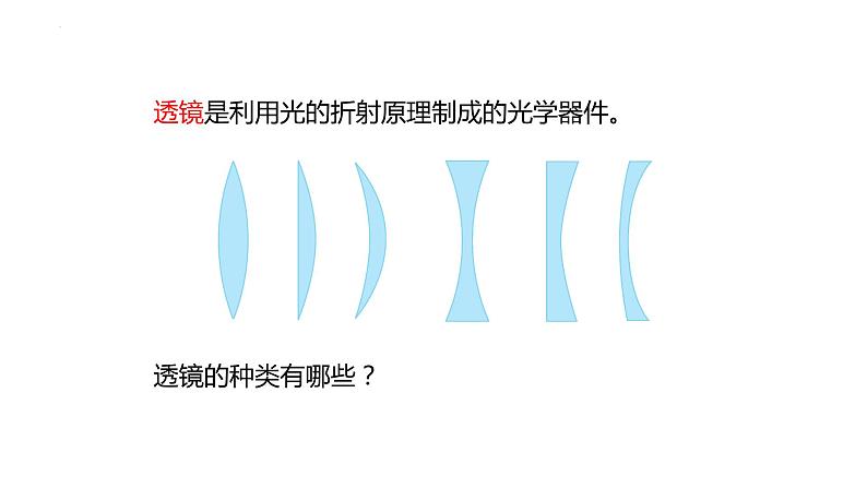 苏科版年八年级物理上册同步精品备课 4.2 透镜（课件）+练习03