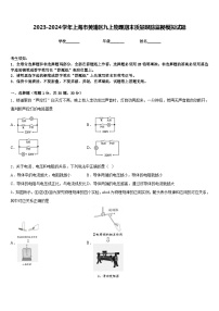 2023-2024学年上海市黄浦区九上物理期末质量跟踪监视模拟试题含答案