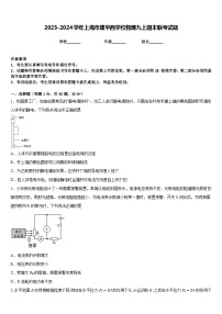 2023-2024学年上海市建平西学校物理九上期末联考试题含答案