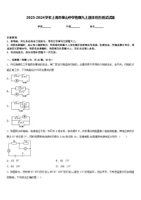 2023-2024学年上海市娄山中学物理九上期末综合测试试题含答案