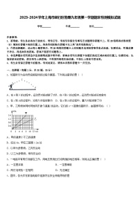 2023-2024学年上海市闵行区物理九年级第一学期期末检测模拟试题含答案