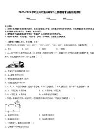 2023-2024学年兰州市重点中学九上物理期末达标检测试题含答案