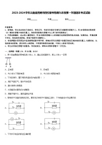 2023-2024学年云南省昆明市四校联考物理九年级第一学期期末考试试题含答案