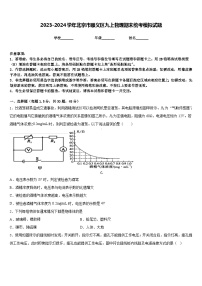 2023-2024学年北京市顺义区九上物理期末统考模拟试题含答案