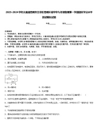 2023-2024学年云南省昆明市五华区昆明长城中学九年级物理第一学期期末学业水平测试模拟试题含答案