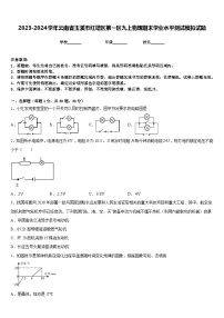 2023-2024学年云南省玉溪市红塔区第一区九上物理期末学业水平测试模拟试题含答案