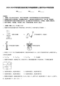 2023-2024学年内蒙古自治区通辽市奈曼旗物理九上期末学业水平测试试题含答案