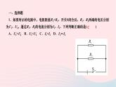 2024九年级物理下册期末复习一欧姆定律作业课件新版北师大版