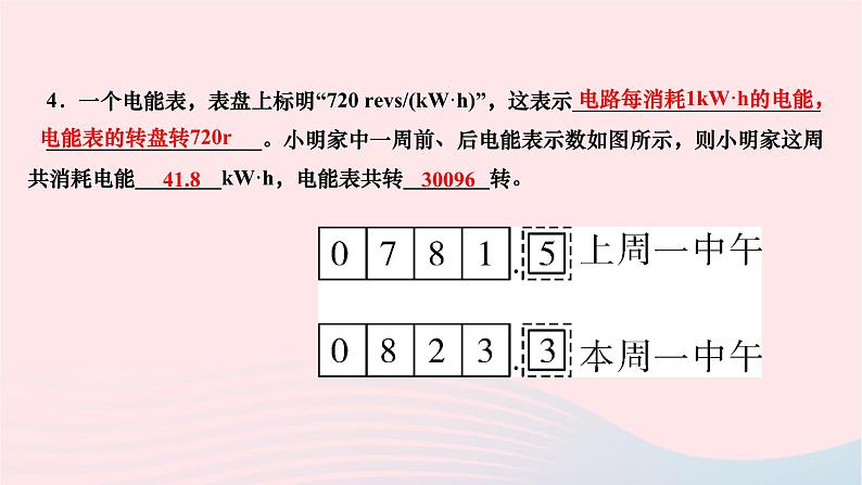 2024九年级物理全册第十八章电功率第一节电能电功第一课时电能电功作业课件新版新人教版第5页