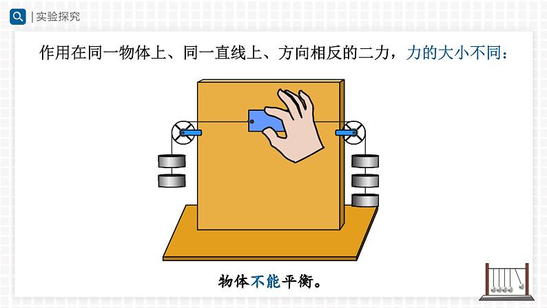 人教版八下物理  8.2 二力平衡（教学课件）07