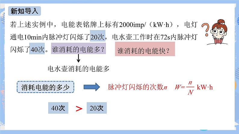 人教版物理九年级下册第十八章 第二节 电功率（第一课时） 课件05