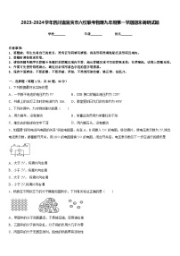 2023-2024学年四川省宜宾市六校联考物理九年级第一学期期末调研试题含答案