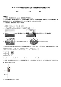 2023-2024学年四川省攀枝花市九上物理期末经典模拟试题含答案