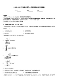 2023-2024学年安庆市九上物理期末达标检测试题含答案