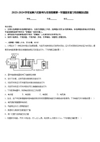 2023-2024学年如皋八校联考九年级物理第一学期期末复习检测模拟试题含答案