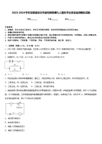 2023-2024学年安徽省安庆市宿松县物理九上期末学业质量监测模拟试题含答案