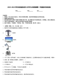 2023-2024学年安徽省宣城市六中学九年级物理第一学期期末预测试题含答案