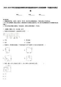 2023-2024学年安徽省宿州埇桥区教育集团四校联考九年级物理第一学期期末经典试题含答案