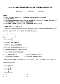 2023-2024学年山东省东营垦利区四校联考九上物理期末达标测试试题含答案