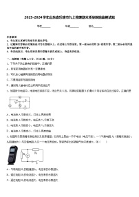 2023-2024学年山东省乐陵市九上物理期末质量跟踪监视试题含答案