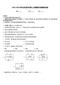 2023-2024学年山东省沾化县九上物理期末经典模拟试题含答案