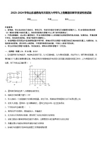 2023-2024学年山东省青岛市开发区六中学九上物理期末教学质量检测试题含答案