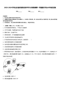 2023-2024学年山东省武城县实验中学九年级物理第一学期期末学业水平测试试题含答案