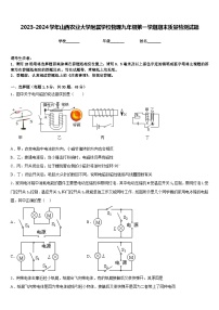 2023-2024学年山西农业大学附属学校物理九年级第一学期期末质量检测试题含答案