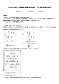 2023-2024学年山西省临汾市襄汾县物理九上期末质量检测模拟试题含答案