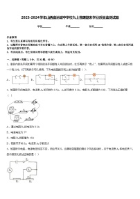 2023-2024学年山西省运城中学校九上物理期末学业质量监测试题含答案