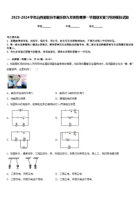 2023-2024学年山西省临汾市襄汾县九年级物理第一学期期末复习检测模拟试题含答案