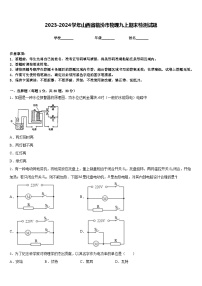 2023-2024学年山西省临汾市物理九上期末检测试题含答案