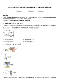 2023-2024学年广东省东莞市可园中学物理九上期末复习检测模拟试题含答案