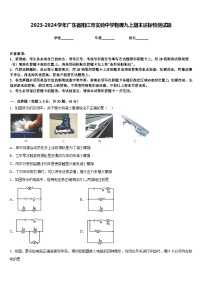 2023-2024学年广东省阳江市实验中学物理九上期末达标检测试题含答案