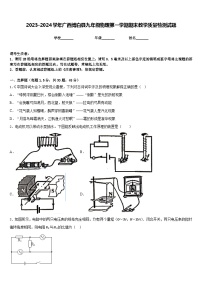 2023-2024学年广西博白县九年级物理第一学期期末教学质量检测试题含答案