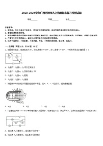 2023-2024学年广西河池市九上物理期末复习检测试题含答案