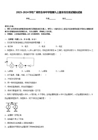 2023-2024学年广州市东环中学物理九上期末综合测试模拟试题含答案