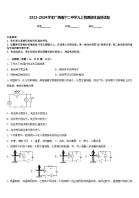 2023-2024学年广西南宁二中学九上物理期末监测试题含答案