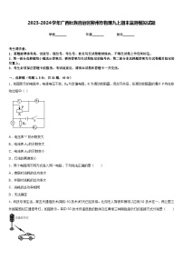 2023-2024学年广西壮族自治区柳州市物理九上期末监测模拟试题含答案