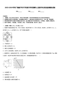 2023-2024学年广西南宁市兴宁区新兴学校物理九上期末学业质量监测模拟试题含答案