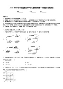 2023-2024学年恩施市重点中学九年级物理第一学期期末经典试题含答案