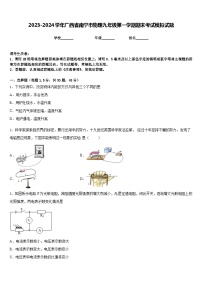 2023-2024学年广西省南宁市物理九年级第一学期期末考试模拟试题含答案