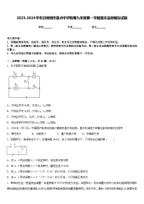 2023-2024学年日喀则市重点中学物理九年级第一学期期末监测模拟试题含答案